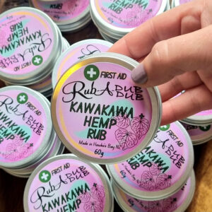 Kawakawa + Hemp Rub